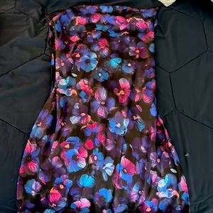 Cider strapless dress